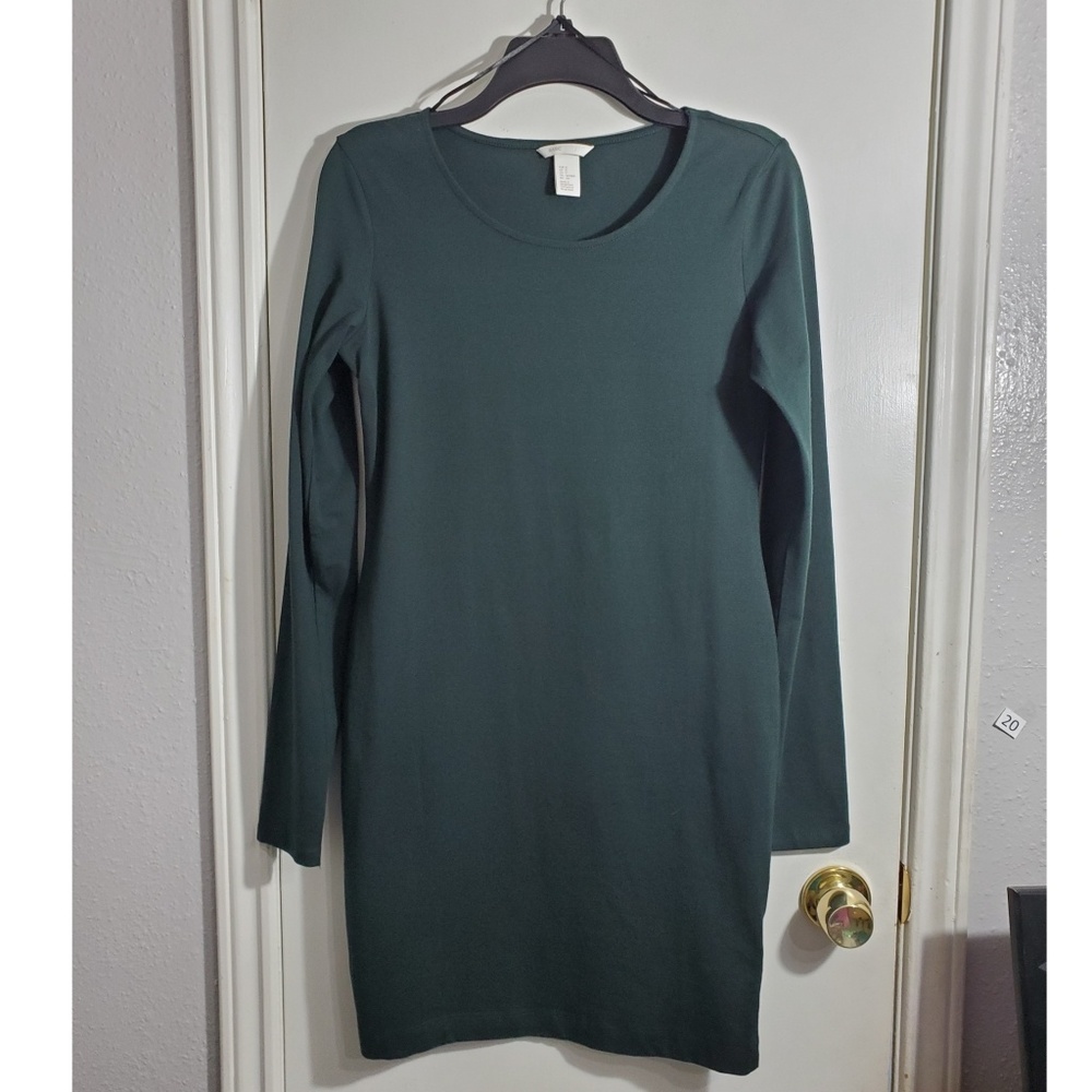 Hunter green dress